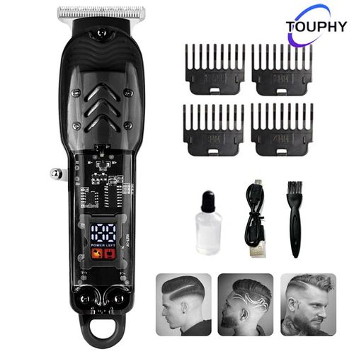TOUPHY Rechargeable Hair Clipper/Hair Trimmer/Shaving Machine - Black